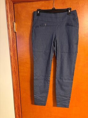Maurices Dark Charcoal Ponte Skinny Pants
